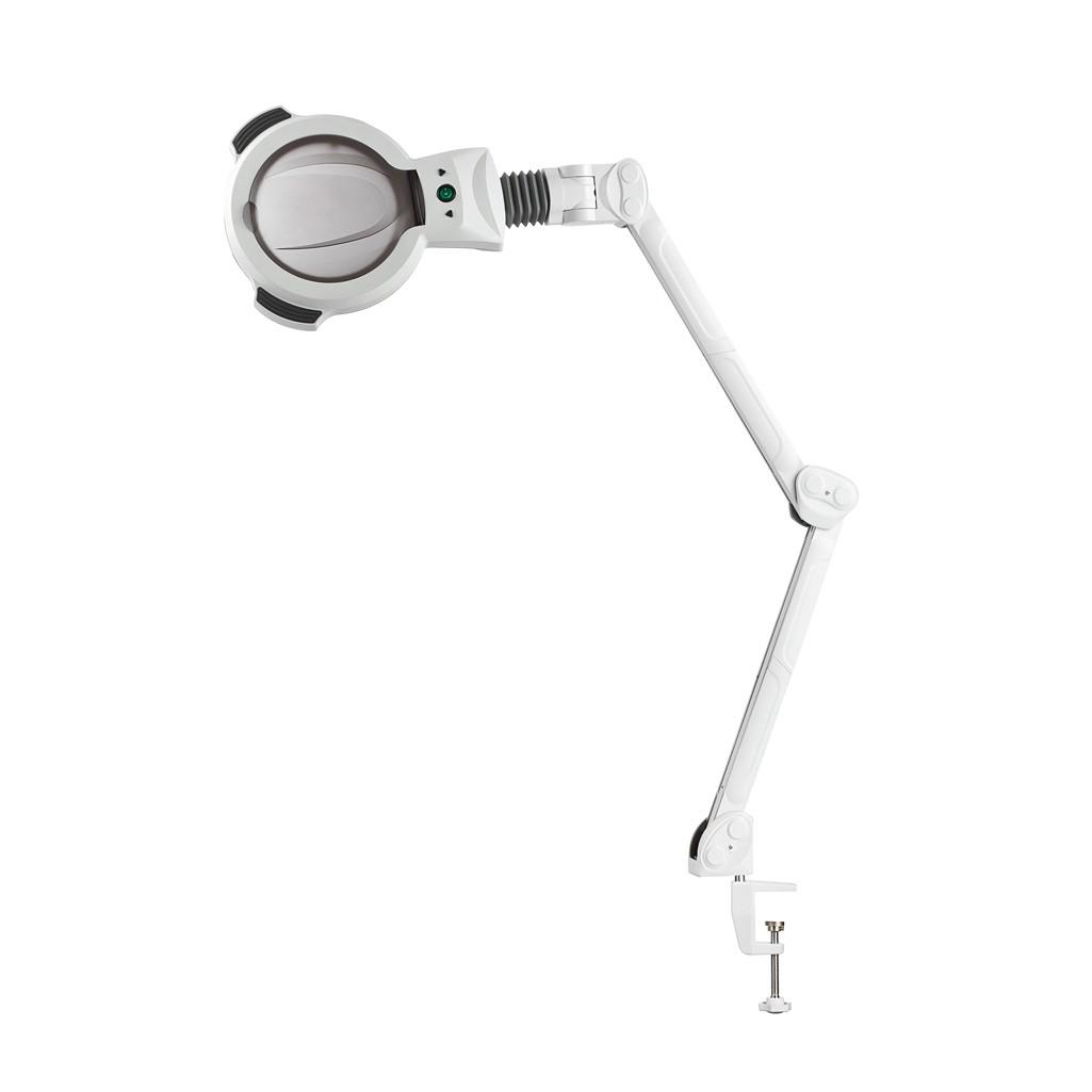 Weelko luplampe Zoom med 80 LED, leddelt arm og bordklemme
