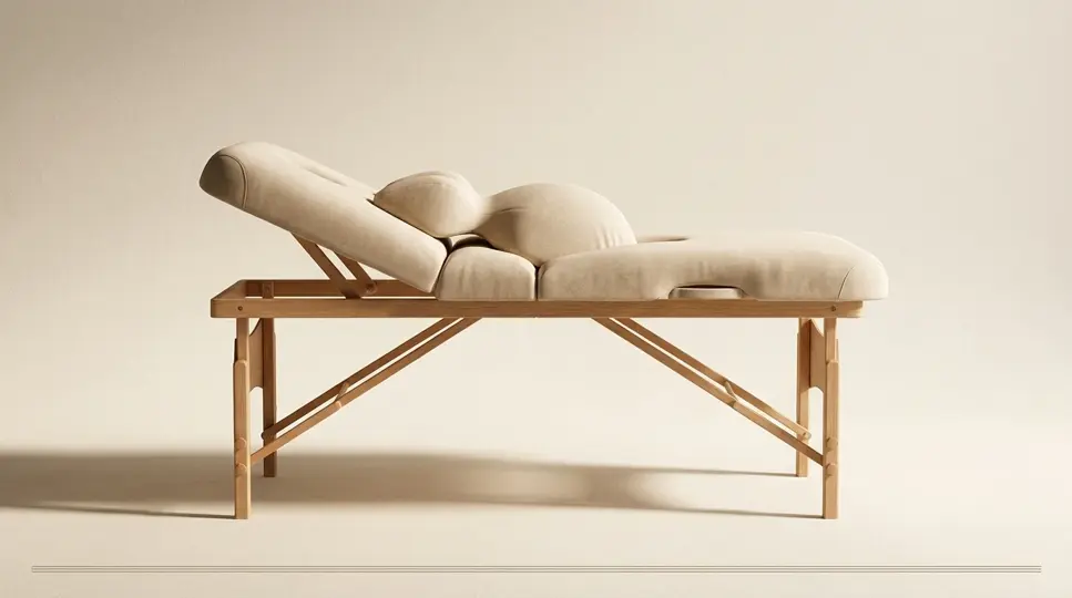 Massagebriks til gravide: pude eller bredere briks?