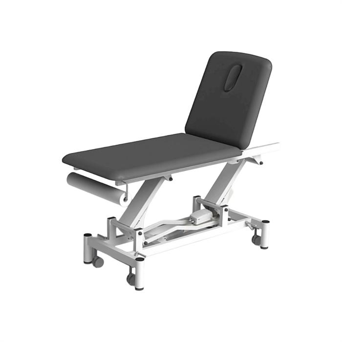 DDUUEETT Pro201 elektrisk behandlerbriks i antracitgrå med papirrulleholder